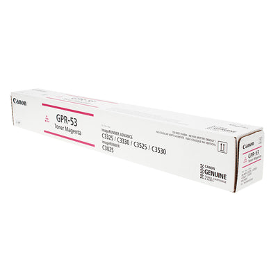 OEM Canon GPR-53 (8526B003) Toner Cartridge, Magenta, 19K Yield