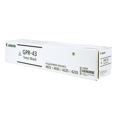OEM Canon GPR-43 (4792B003) Toner Cartridge, Black, 30.2K Yield