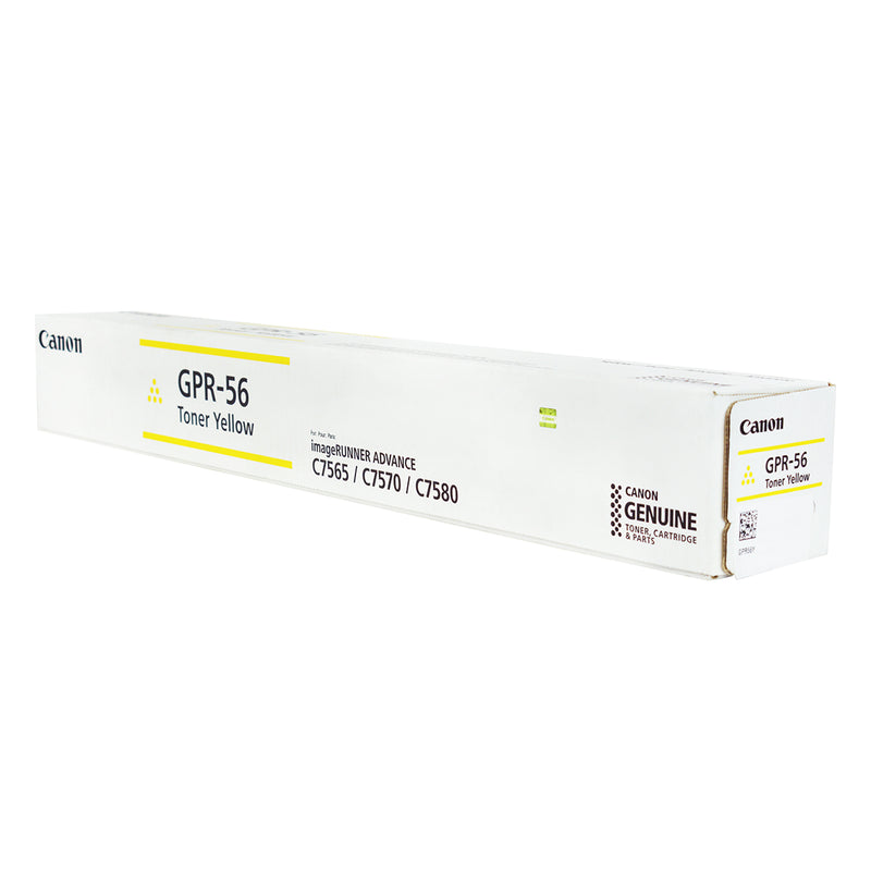 OEM Canon GPR-56 (1001C003) Toner Cartridge, Yellow, 66.5K Yield