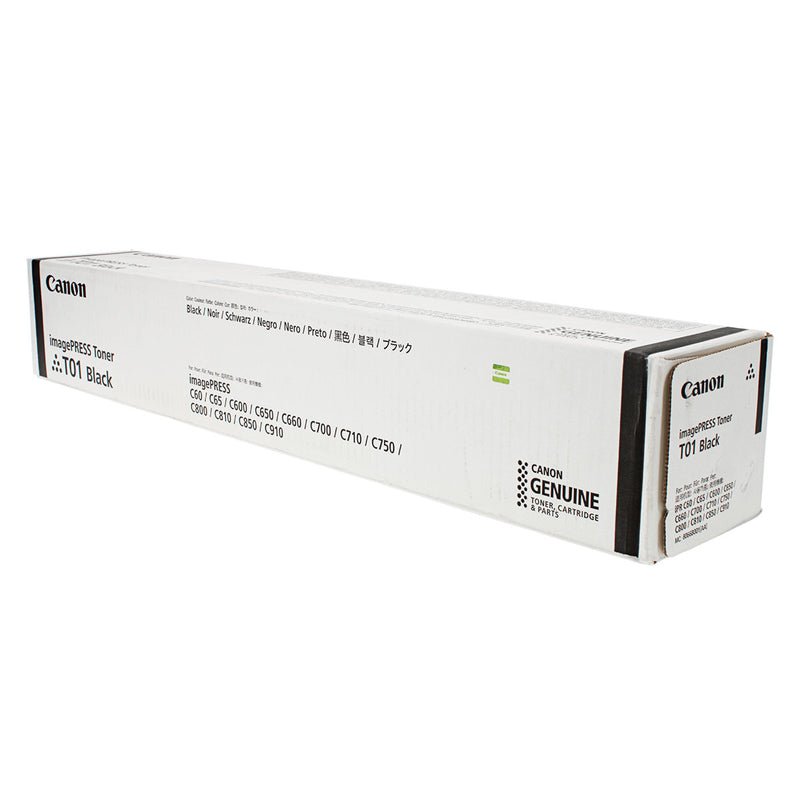 OEM Canon T01BK (8066B001) Toner Cartridge, Black, 56K Yield