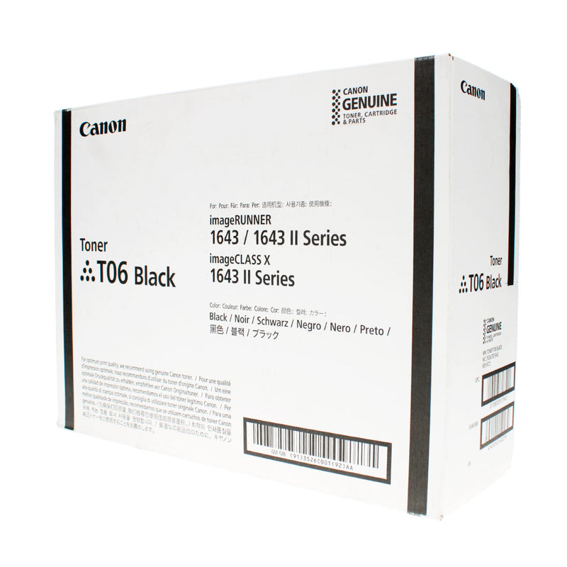 OEM Canon T06 (3526C001) Toner Cartridge, Black, 20K Yield
