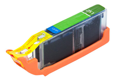 Compatible Canon CLI-251XL (CLI-251C) InkJet Cartridge, Cyan, 660 High Yield