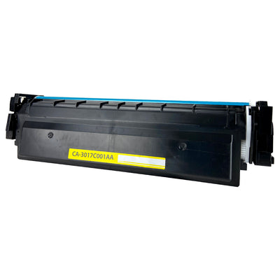 Compatible Canon CRG-055H (3017C001) Toner Cartridge, Yellow, 5.9K High Yield, DIY (No Chip)