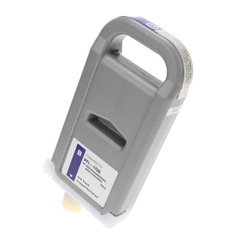 Remanufactured Canon PFI-1700B (0784C001) Wide Format, Blue, 700ml
