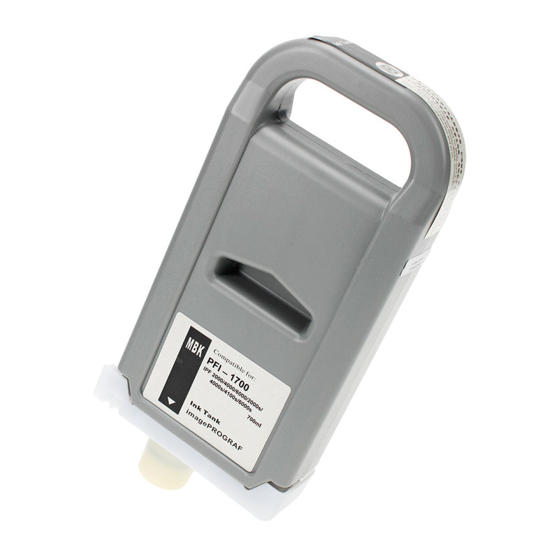 Remanufactured Canon PFI-1700MBK (0774C001) Wide Format, Matte Black, 700ml