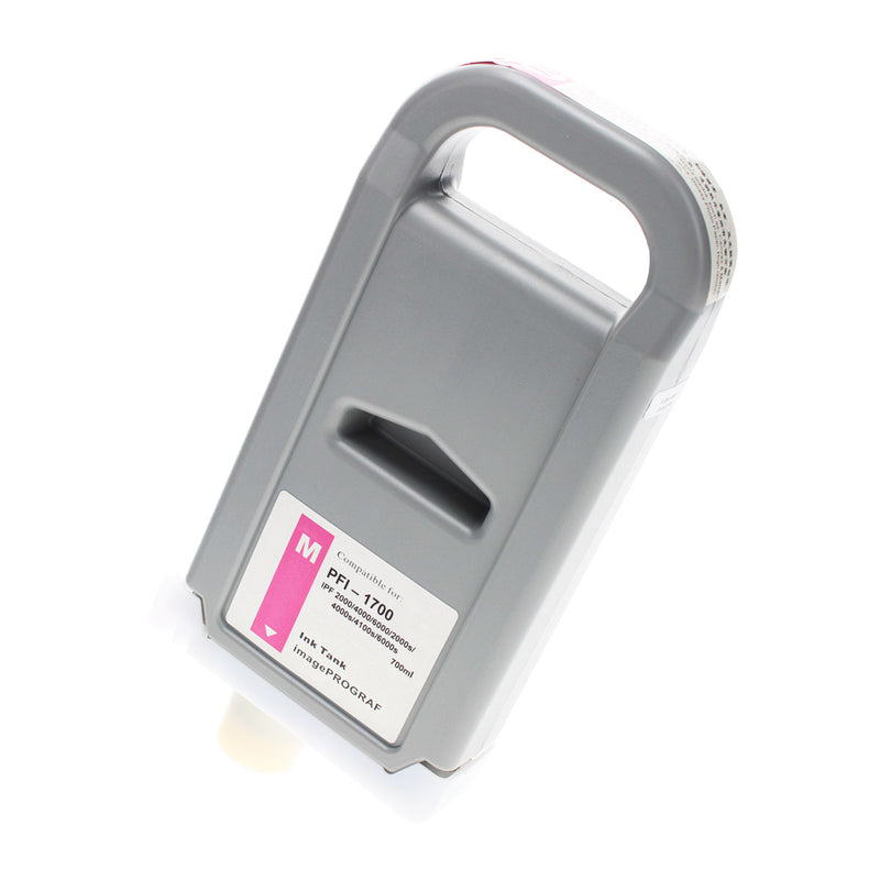 Remanufactured Canon PFI-1700M (0777C001) Wide Format, Magenta, 700ml