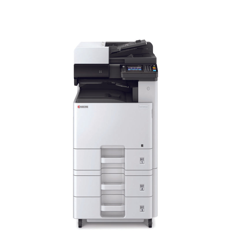OEM Kyocera Mita M8124cidn (1102P42US0) MFP, 24 ppm Color, Print, Copy, Scan, (Fax), Starter Toner, K=3K Yield, CMY=1.5K Yield