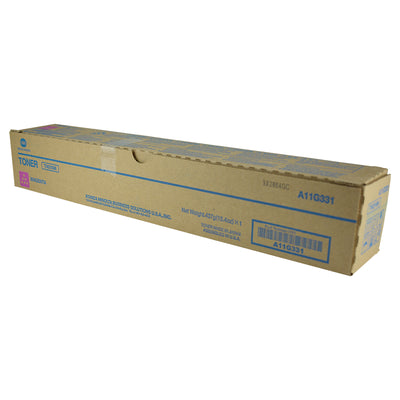 OEM Konica Minolta TN216M (A11G331) Toner Cartridge, Magenta, 26K Yield