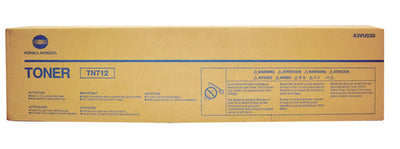 OEM Konica Minolta TN712 (A3VU030) Toner Cartridge, Black, 40.8K Yield