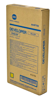 OEM Konica Minolta DV610Y (A04P700) Developer, Yellow, 200K Yield