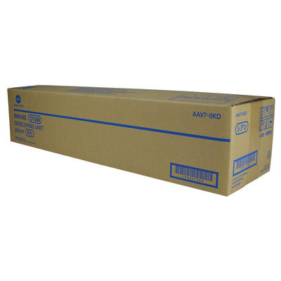 OEM Konica Minolta DV315C (AAV70KD) Developer Unit, Cyan, 1000K Yield