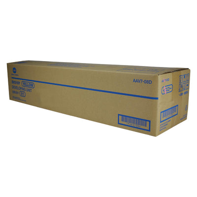 OEM Konica Minolta DV315Y (AAV708D) Developer Unit, Yellow, 1000K Yield