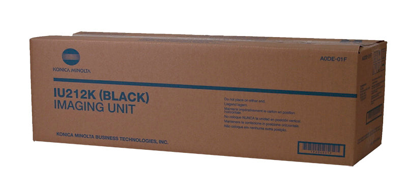OEM Konica Minolta IU212K (A0DE01F) Imaging Unit, Black, 60K Yield