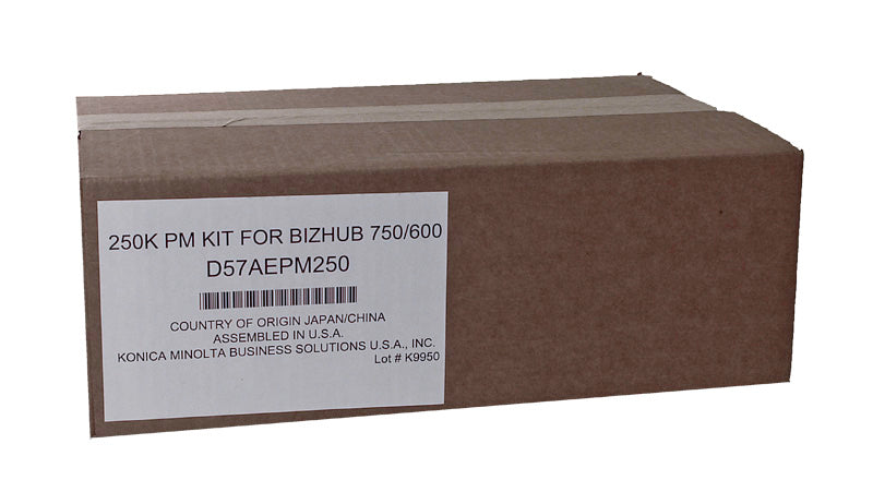OEM Konica Minolta  (D57AEPM250) Maintenance Kit, 250K Yield