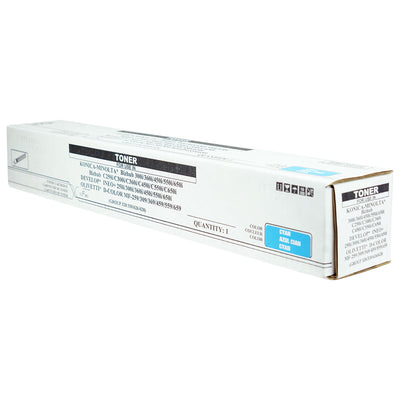 Compatible Konica Minolta TN626C (ACV1430) Toner Cartridge, Cyan, 28K Yield, TAA Compliant, Made in USA