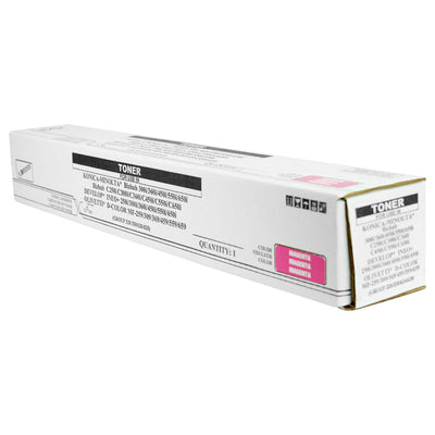 Compatible Konica Minolta TN626M (ACV1330) Toner Cartridge, Magenta, 28K Yield, TAA Compliant, Made in USA