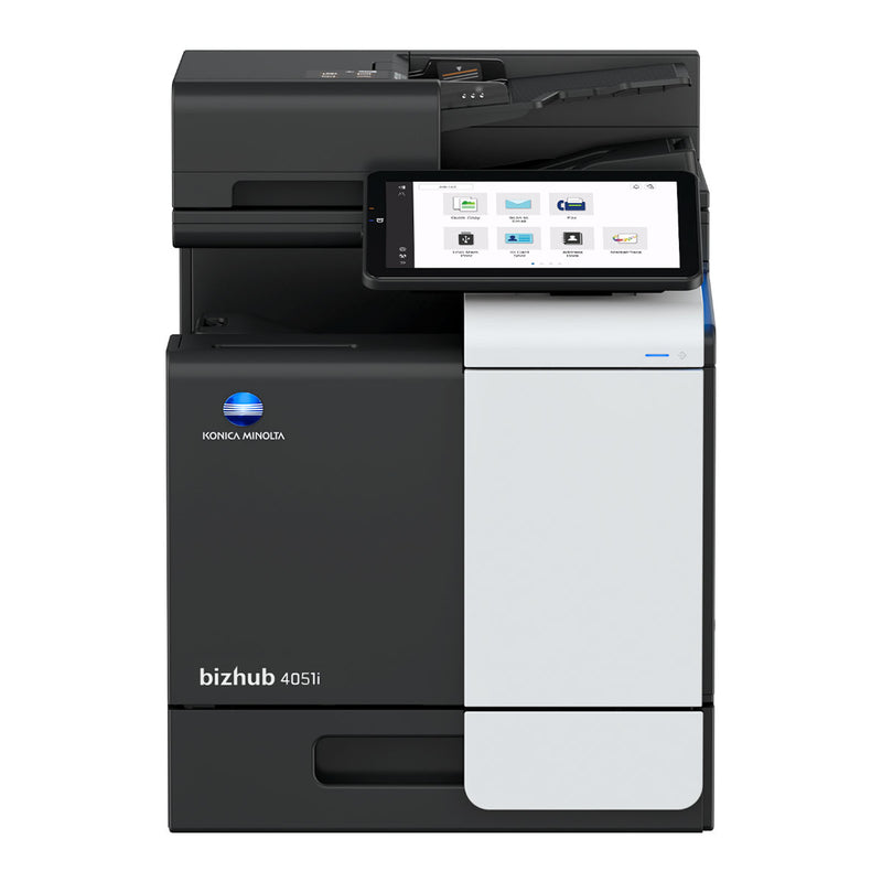 OEM Konica Minolta bizhub 4051i (ACT9017) MFP, 42 ppm Monochrome, Print, Copy, Scan, (Fax), Full Yield Toner, K=20K Yield