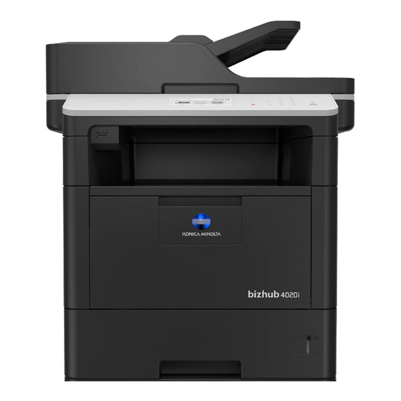 OEM Konica Minolta bizhub 4020i (ACER011) MFP, 42 ppm Monochrome, Print, Copy, Scan, Fax, Starter Toner, K=8K Yield