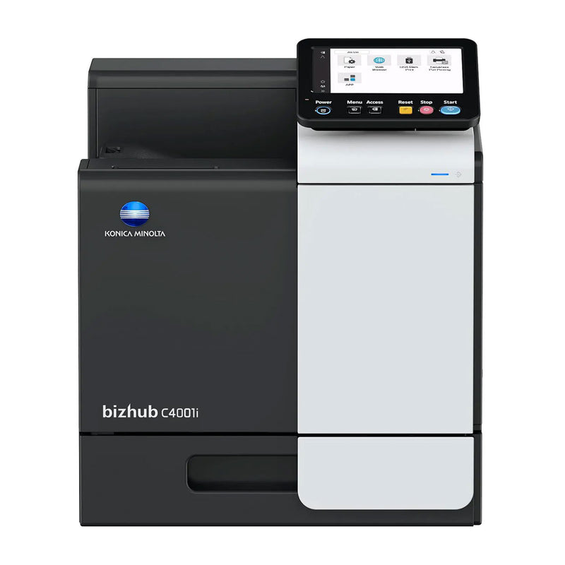 OEM Konica Minolta bizhub C4001i (AAJR017) Printer, 42 ppm Color, Print, Full Yield Toner, K=13K Yield, CMY=9K Yield