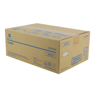 OEM Konica Minolta TNP78 (ACF0030) Toner Cartridge, Black, 12K Yield