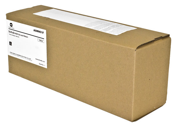 OEM Konica Minolta TNP40 (A6WN01F) Toner Cartridge, Black, 20K Yield, Return Program