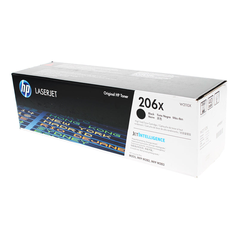 OEM HP 206X (W2110X) Toner Cartridge, Black, 3.15K High Yield