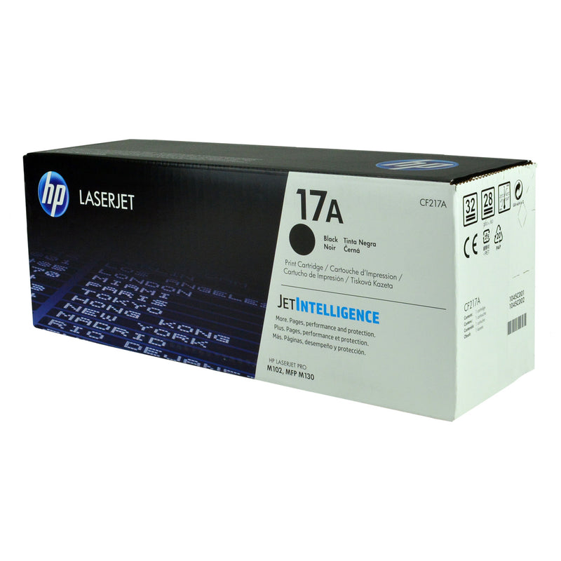 OEM HP 17A (CF217A) Toner Cartridge, Black, 1.6K Yield