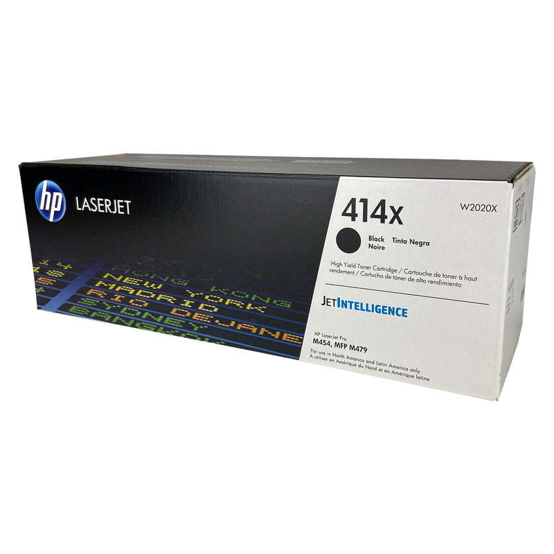 OEM HP 414X (W2020X) Toner Cartridge, Black, 7.5K High Yield