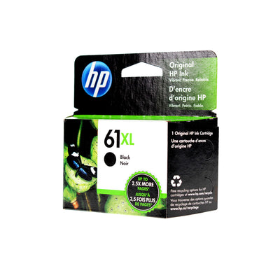 OEM HP 61XL (CH563WN) Inkjet, Black, 480 High Yield