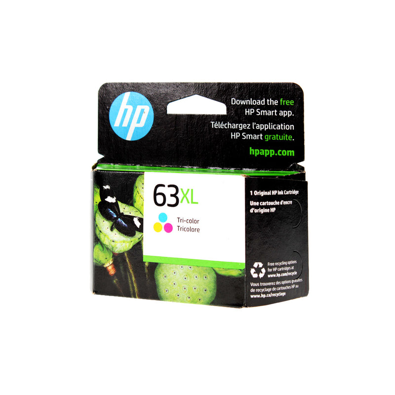 OEM HP 63XL (F6U63AN) Inkjet, Color, 330 High Yield