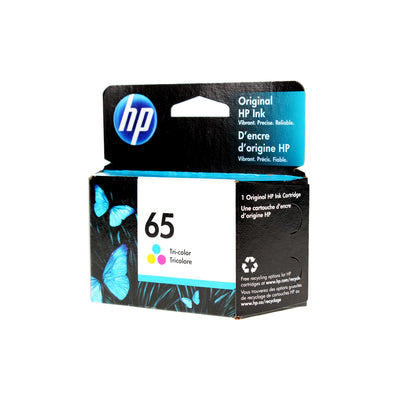 OEM HP 65 (N9K01AN) Inkjet, Color, 100 Yield