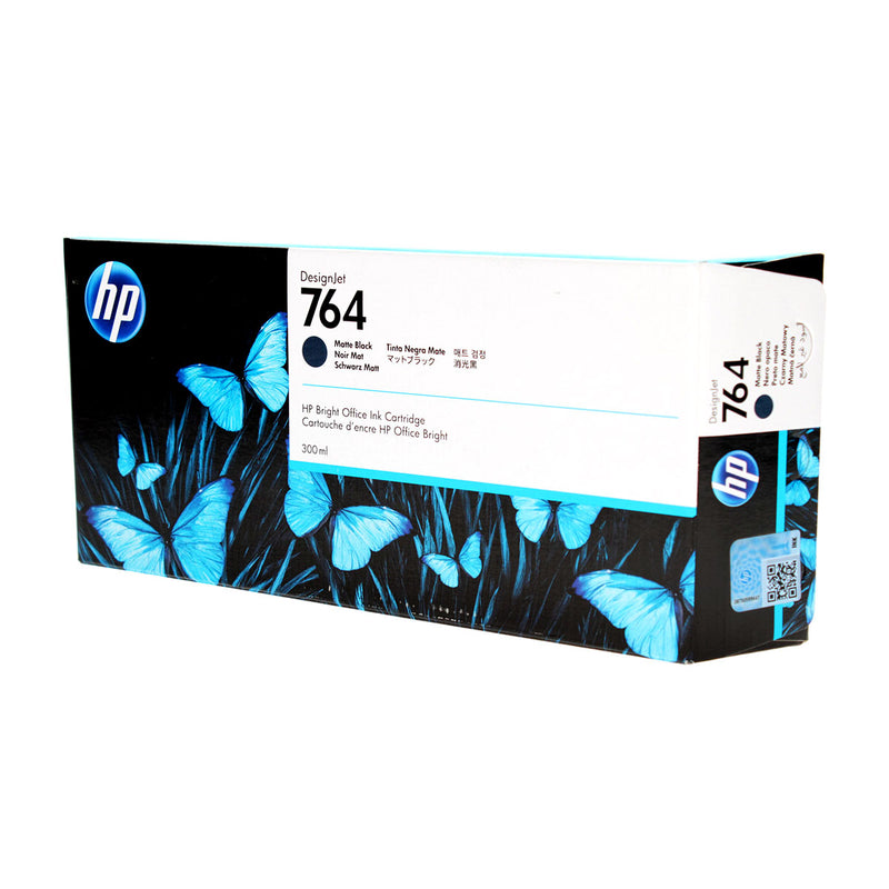 OEM HP 764 (C1Q16A) Inkjet, Matte Black, 300 Yield