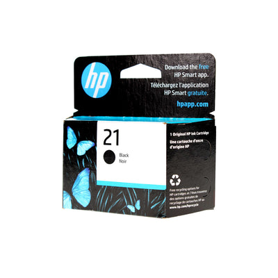 OEM HP 21 (C9351AN) Inkjet, Black, 200 Yield