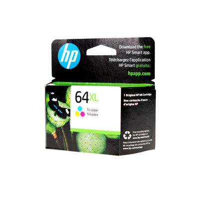 OEM HP 64XL (N9J91AN) Inkjet, Color, 415 High Yield