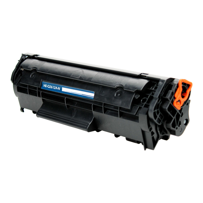Compatible HP 12A (Q2612A) Toner Cartridge, Black, 3K Yield Jumbo