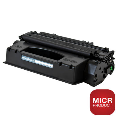 Compatible HP 49X (Q5949X) MICR Toner Cartridge, Black, 6K High Yield