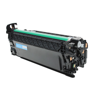 Compatible HP 504A (CE251A) Toner Cartridge, Cyan, 7K Yield