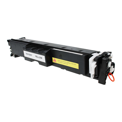 Compatible HP 210X (W2102X) Toner Cartridge, Yellow, 5.5K High Yield, (New Chip), Will not work with E series