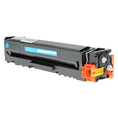 Compatible HP 215A (W2311A) Toner Cartridge, Cyan, 0.85K Yield, (New Chip)