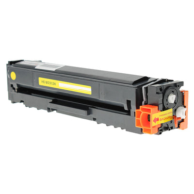Compatible HP 215A (W2312A) Toner Cartridge, Yellow, 0.85K Yield, (New Chip)
