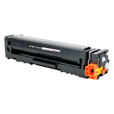 Compatible HP 206A (W2110A) Toner Cartridge, Black, 1.35K Yield, (New Chip)