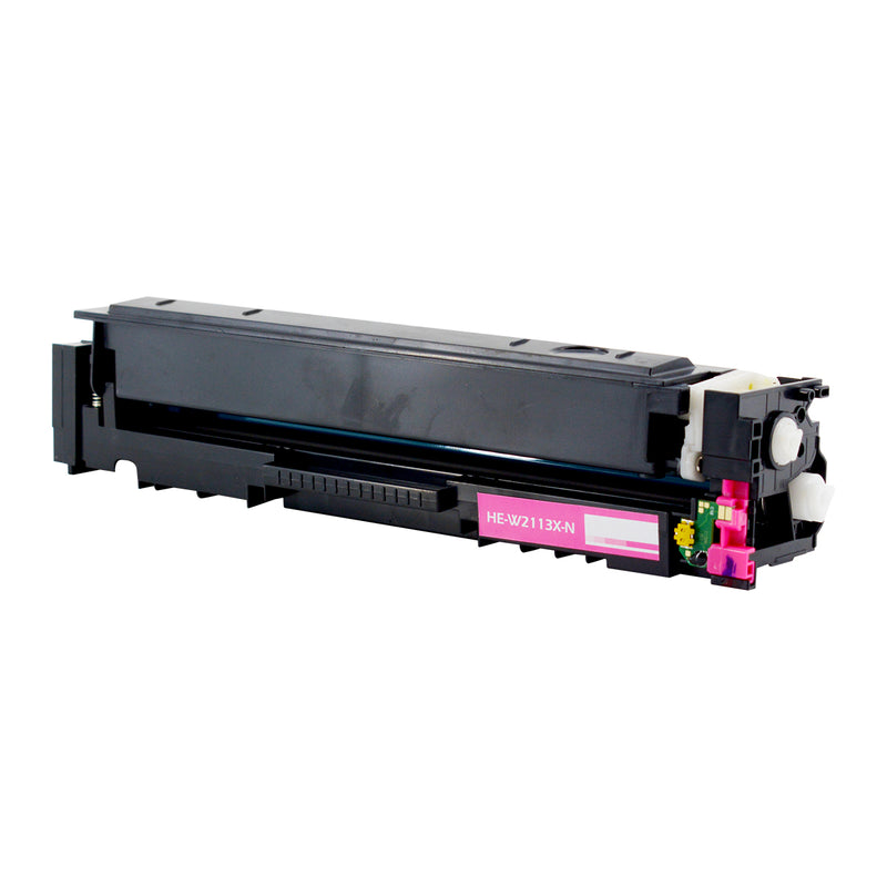 Compatible HP 206X (W2113X) Toner Cartridge, Magenta, 2.45K High Yield, (New Chip)