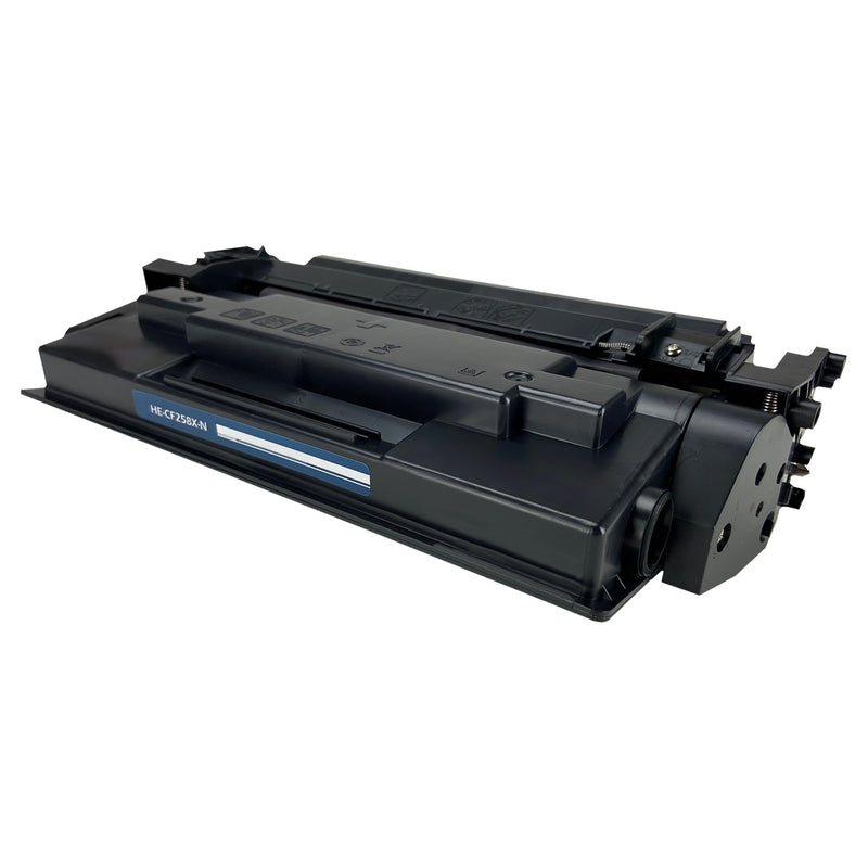 Compatible HP 58X (CF258X) Toner Cartridge, Black, 10K High Yield, (New Chip)