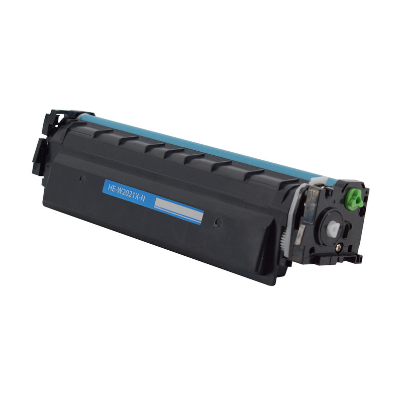Compatible HP 414X (W2021X) Toner Cartridge, Cyan, 6K High Yield, DIY (No Chip)