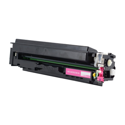 Compatible HP 414X (W2023X) Toner Cartridge, Magenta, 6K High Yield, (New Chip)