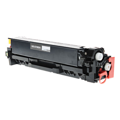 Compatible HP 312A (CF380A) Toner Cartridge, Black, 3.5K Yield