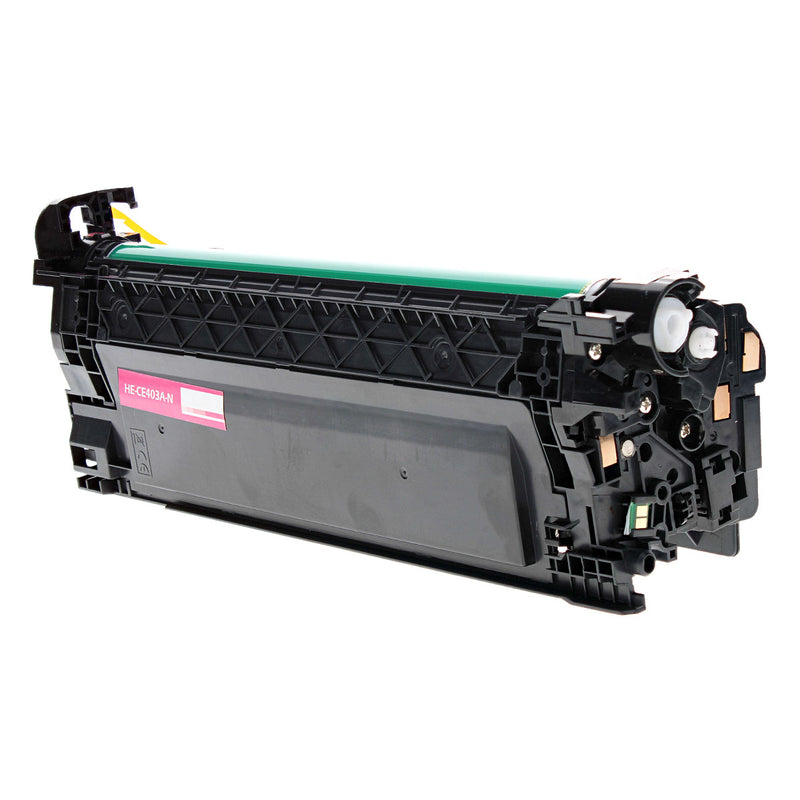 Compatible HP 507A (CE403A) Toner Cartridge, Magenta, 6K Yield