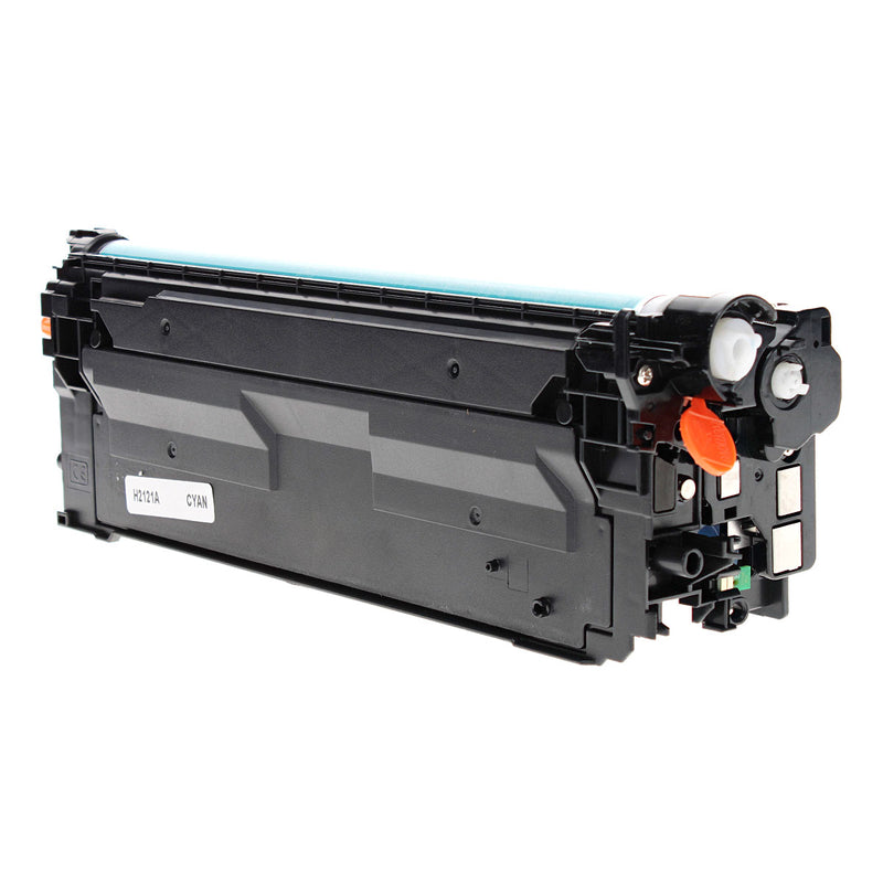 Compatible HP 212A (W2121A) Toner Cartridge, Cyan, 4.5K Yield, (New Chip)