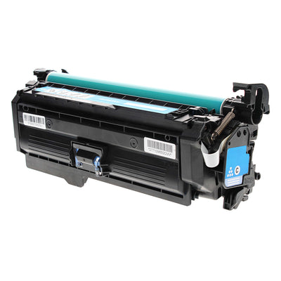 Compatible HP 653A (CF321A) Toner Cartridge, Cyan, 16.5K Yield