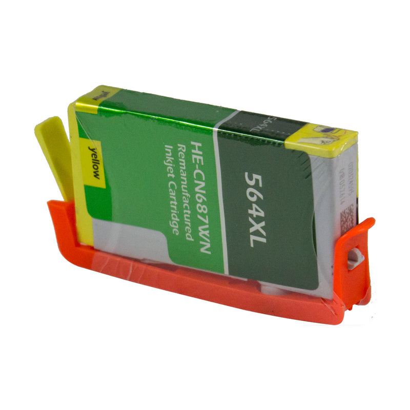 Compatible HP 564XL (CB325WN) InkJet Cartridge, Yellow, 750 High Yield